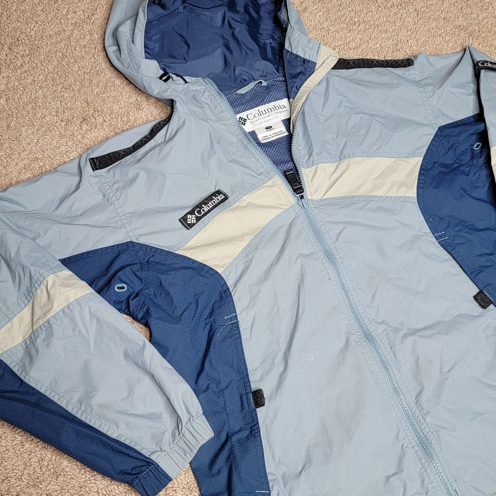 Columbia Navy Windbreaker (S) - Picture 3 of 5